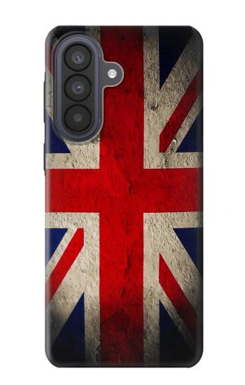 S2894 ヴィンテージイギリス旗 Vintage British Flag Samsung Galaxy A57 バックケース、フリップケース・カバー