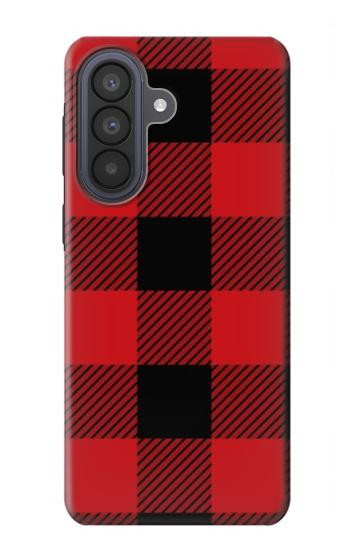 S2931 レッドバッファローチェック柄 Red Buffalo Check Pattern Samsung Galaxy A57 バックケース、フリップケース・カバー