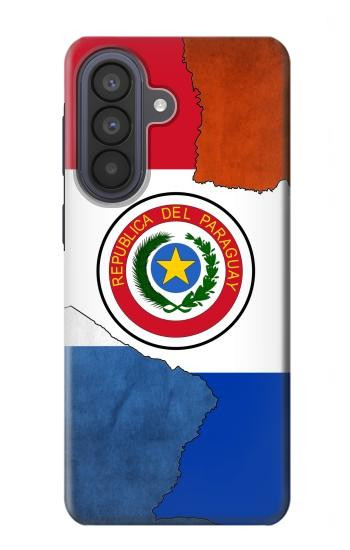 S3017 パラグアイの旗 Paraguay Flag Samsung Galaxy A57 バックケース、フリップケース・カバー