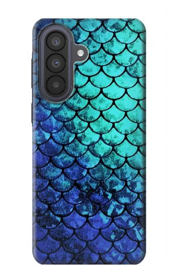 S3047 緑人魚のスケール Green Mermaid Fish Scale Samsung Galaxy A57 バックケース、フリップケース・カバー