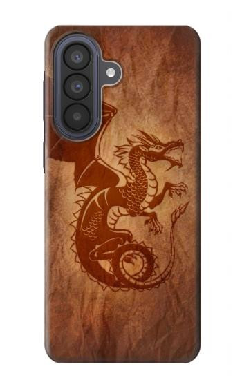 S3086 レッド・ドラゴン Red Dragon Tattoo Samsung Galaxy A57 バックケース、フリップケース・カバー