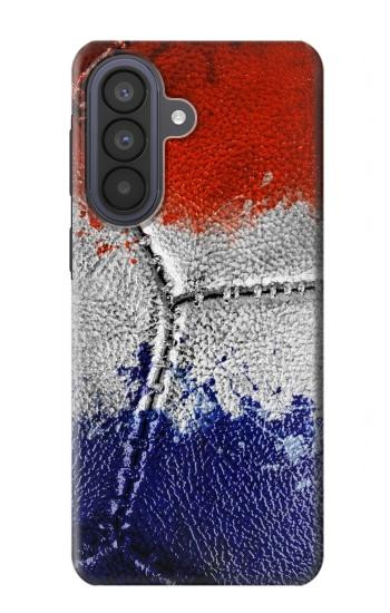 S3304 フランスの旗ビンテージフットボールのグラフィック France Flag Vintage Football Graphic Samsung Galaxy A57 バックケース、フリップケース・カバー