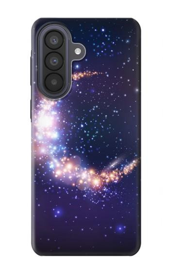 S3324 彎月・月・ギャラクシー Crescent Moon Galaxy Samsung Galaxy A57 バックケース、フリップケース・カバー