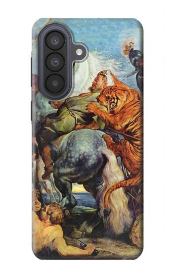 S3331 ピーター・ポール・ルーベンス・タイガー Peter Paul Rubens Tiger und Lowenjagd Samsung Galaxy A57 バックケース、フリップケース・カバー