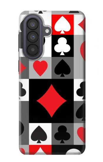 S3463 ポーカーカード Poker Card Suit Samsung Galaxy A57 バックケース、フリップケース・カバー
