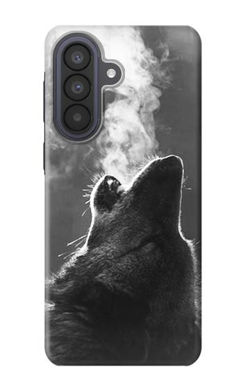 S3505 オオカミ Wolf Howling Samsung Galaxy A57 バックケース、フリップケース・カバー