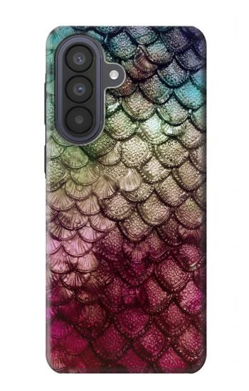 S3539 人魚の鱗 Mermaid Fish Scale Samsung Galaxy A57 バックケース、フリップケース・カバー