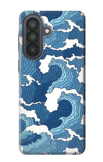 S3751 波のパターン Wave Pattern Samsung Galaxy A57 バックケース、フリップケース・カバー