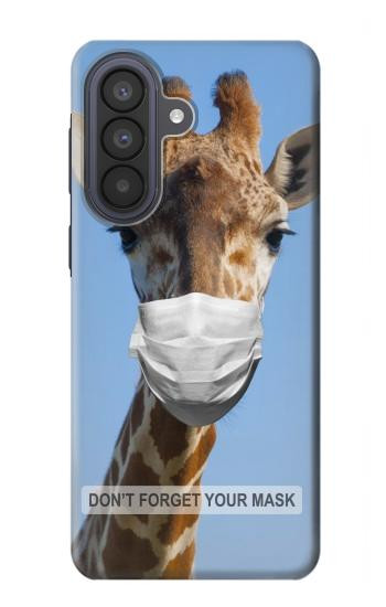 S3806 面白いキリン Funny Giraffe Samsung Galaxy A57 バックケース、フリップケース・カバー