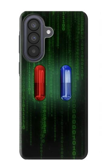 S3816 赤い丸薬青い丸薬カプセル Red Pill Blue Pill Capsule Samsung Galaxy A57 バックケース、フリップケース・カバー