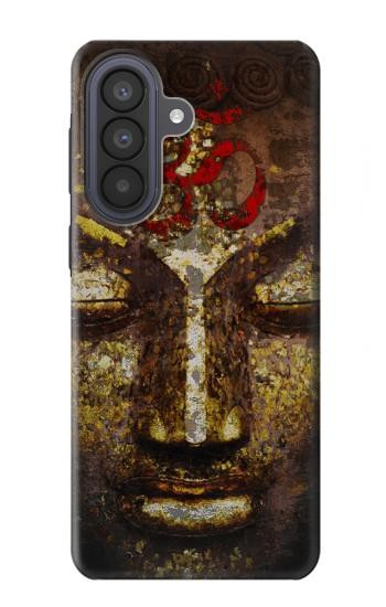 S3874 ブッダフェイスオームシンボル Buddha Face Ohm Symbol Samsung Galaxy A57 バックケース、フリップケース・カバー