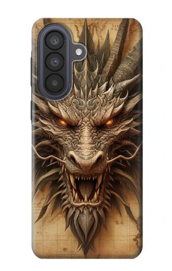 S3981 龍の頭の古地図 Dragon Head Old Map Samsung Galaxy A57 バックケース、フリップケース・カバー