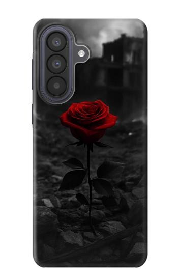 S4048 赤いバラの遺跡 Red Rose Ruins Samsung Galaxy A57 バックケース、フリップケース・カバー