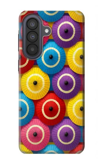 S4065 蛇の目傘柄 Snake Eye Umbrella Pattern Samsung Galaxy A57 バックケース、フリップケース・カバー