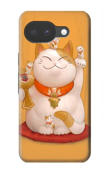 S1217 マネキネコ Maneki Neko Lucky Cat Google Pixel 10a バックケース、フリップケース・カバー