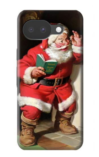 S1417 サンタクロースメリークリスマス Santa Claus Merry Xmas Google Pixel 10a バックケース、フリップケース・カバー