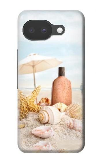 S1425 浜ときれいな貝殻 Seashells on The Beach Google Pixel 10a バックケース、フリップケース・カバー