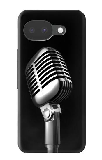 S1672 レトロ マイク ジャズ音楽 Retro Microphone Jazz Music Google Pixel 10a バックケース、フリップケース・カバー