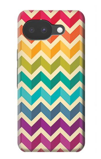 S2362 カラフルなシェブロンジグザグパターン Rainbow Colorful Shavron Zig Zag Pattern Google Pixel 10a バックケース、フリップケース・カバー