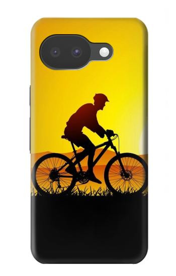 S2385 自転車 夕焼け Bicycle Bike Sunset Google Pixel 10a バックケース、フリップケース・カバー