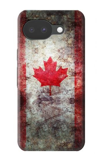 S2490 カナダメープルリーフ旗 Canada Maple Leaf Flag Texture Google Pixel 10a バックケース、フリップケース・カバー