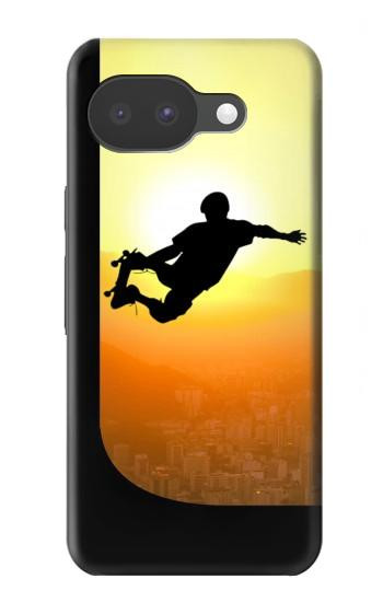S2676 エクストリームスケートボードサンセット Extreme Skateboard Sunset Google Pixel 10a バックケース、フリップケース・カバー