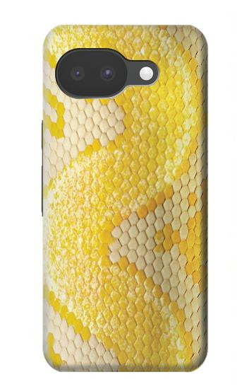 S2713 黄蛇の皮膚 グラフィックプリント Yellow Snake Skin Graphic Printed Google Pixel 10a バックケース、フリップケース・カバー