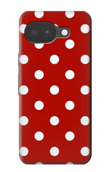 S2951 赤の水玉 Red Polka Dots Google Pixel 10a バックケース、フリップケース・カバー
