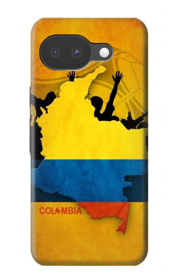 S2996 コロンビアサッカー Colombia Football Soccer Map Flag Google Pixel 10a バックケース、フリップケース・カバー