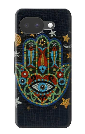 S3175 ハムサハンドモザイク Hamsa Hand Mosaics Google Pixel 10a バックケース、フリップケース・カバー