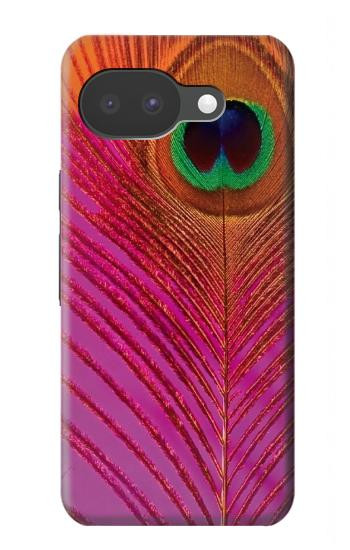 S3201 ピンクピーコックフェザー Pink Peacock Feather Google Pixel 10a バックケース、フリップケース・カバー