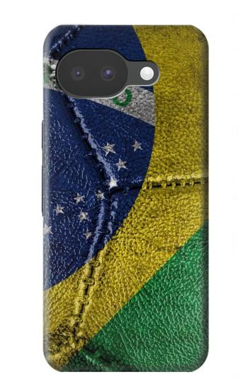 S3297 ブラジルの旗ビンテージフットボールのグラフィック Brazil Flag Vintage Football Graphic Google Pixel 10a バックケース、フリップケース・カバー