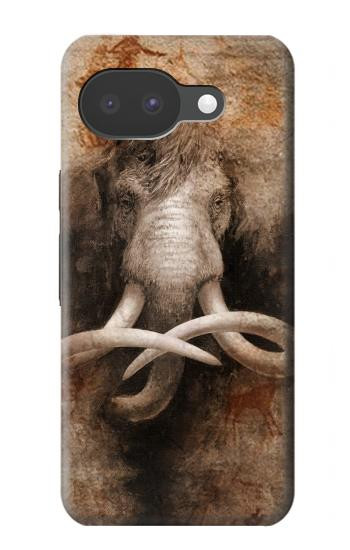 S3427 マンモス古代の洞窟芸術 Mammoth Ancient Cave Art Google Pixel 10a バックケース、フリップケース・カバー