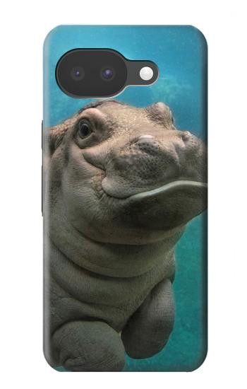 S3871 かわいい赤ちゃんカバ カバ Cute Baby Hippo Hippopotamus Google Pixel 10a バックケース、フリップケース・カバー