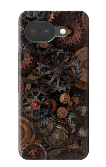 S3884 スチーム パンクな機械の歯車 Steampunk Mechanical Gears Google Pixel 10a バックケース、フリップケース・カバー