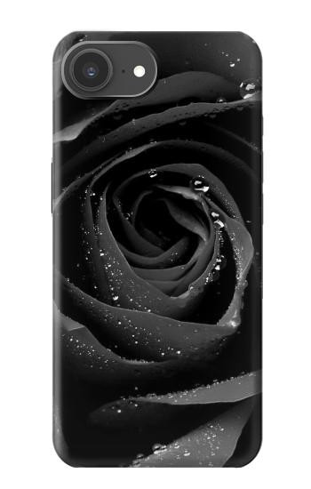S1598 黒バラ Black Rose iPhone 17e バックケース、フリップケース・カバー