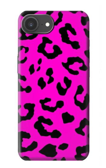 S1850 ピンクのヒョウ柄 Pink Leopard Pattern iPhone 17e バックケース、フリップケース・カバー