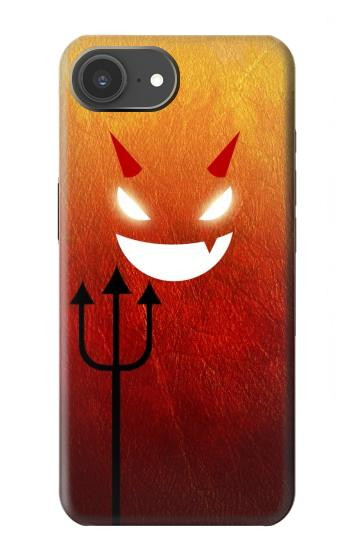 S2454 可愛い赤い小悪魔漫画 Red Cute Little Devil Cartoon iPhone 17e バックケース、フリップケース・カバー