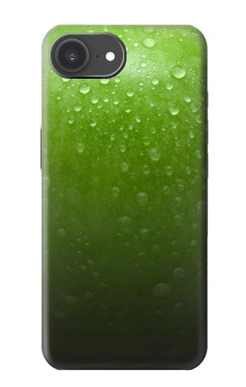 S2475 緑リンゴ Green Apple Texture Seamless iPhone 17e バックケース、フリップケース・カバー