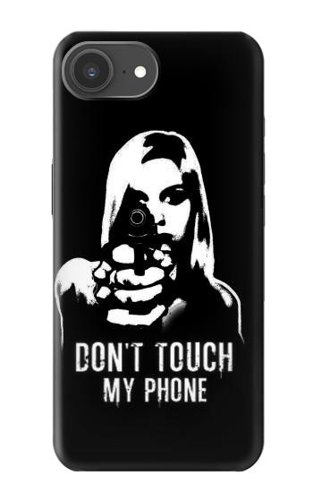 S2518 私の携帯電話を触るな Do Not Touch My Phone iPhone 17e バックケース、フリップケース・カバー