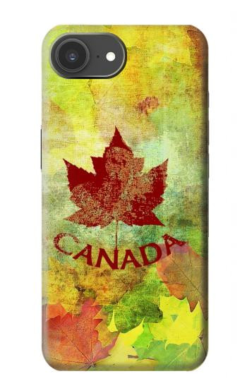 S2523 カナダ秋のメープルリーフ Canada Autumn Maple Leaf iPhone 17e バックケース、フリップケース・カバー