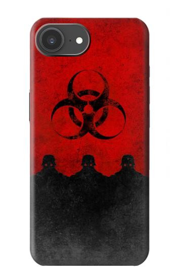 S2917 バイオハザードウイルスの警告 Biohazards Virus Red Alert iPhone 17e バックケース、フリップケース・カバー