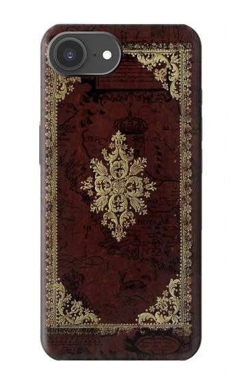 S3014 ヴィンテージマップブックカバー Vintage Map Book Cover iPhone 17e バックケース、フリップケース・カバー