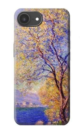 S3339 サリス・ガーデンから見たアンティーブ  クロード・モネ Claude Monet Antibes Seen from the Salis Gardens iPhone 17e バックケース、フリップケース・カバー