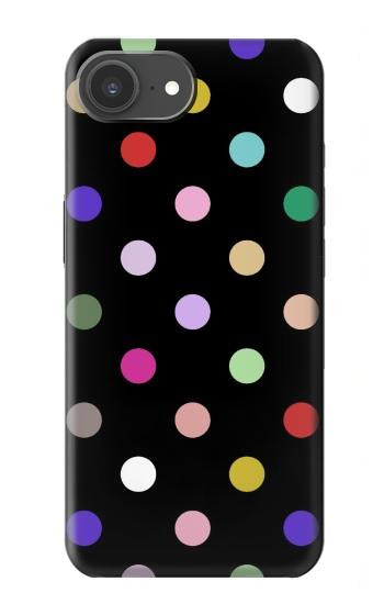 S3532 カラフルな水玉 Colorful Polka Dot iPhone 17e バックケース、フリップケース・カバー