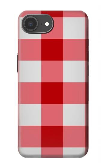 S3535 レッドギンガム Red Gingham iPhone 17e バックケース、フリップケース・カバー