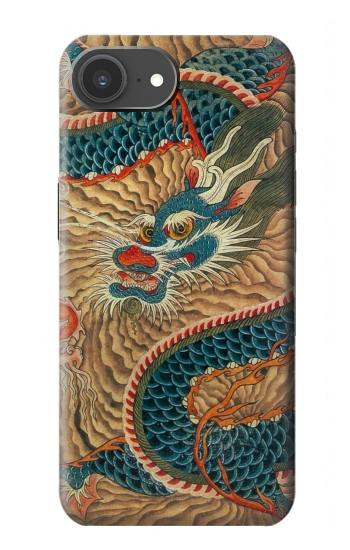 S3541 ドラゴンクラウドペインティング Dragon Cloud Painting iPhone 17e バックケース、フリップケース・カバー