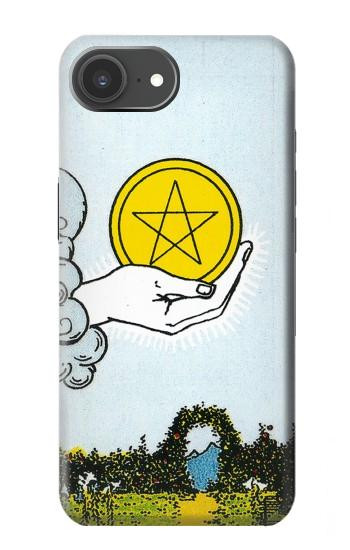 S3722 タロットカードペンタクルコインのエース Tarot Card Ace of Pentacles Coins iPhone 17e バックケース、フリップケース・カバー