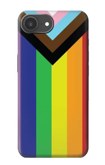 S3846 プライドフラッグLGBT Pride Flag LGBT iPhone 17e バックケース、フリップケース・カバー