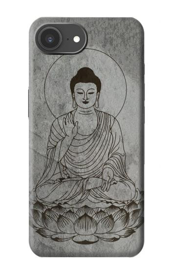 S3873 ブッダ ライン アート Buddha Line Art iPhone 17e バックケース、フリップケース・カバー